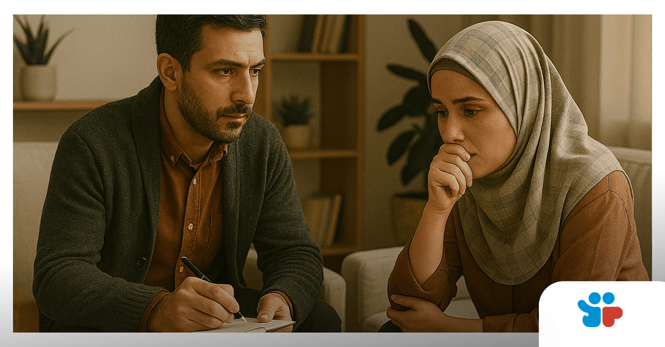 جلسه روان‌درمانی شناختی برای درمان اضطراب و افسردگی